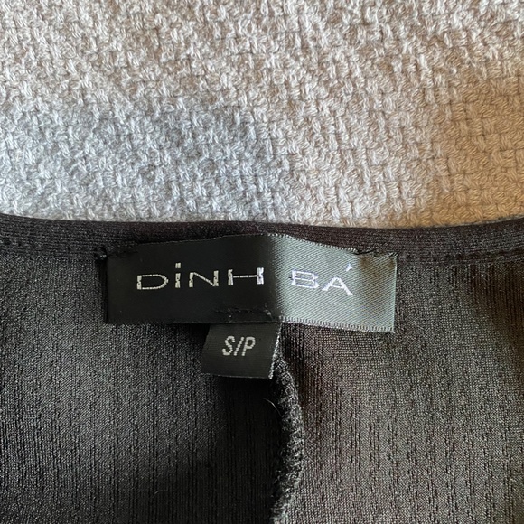 Blue/Black Sleeveless Tunic - Picture 5 of 7